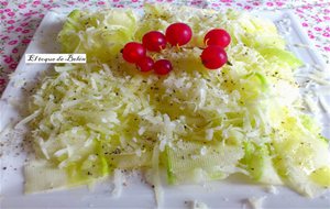 Carpaccio De Calabacin 
