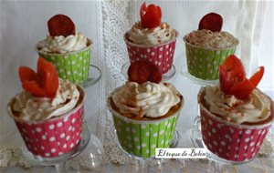 Cupcakes De  Patatas Con Chorizo Y Frosting De Queso   
