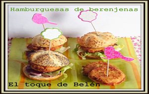 Hamburguesas De Berenjenas 
