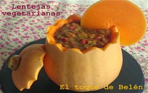 Lentejas Vegetarianas 
