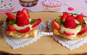 Tartaletas   Fáciles Con Fresas 
