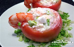 Tomates Rellenos De Marisco
