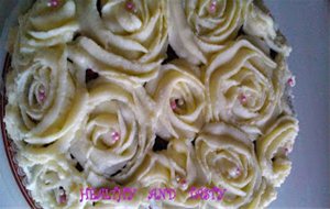 Rose & Red Velvet Cake (tarta De Rosas De Terciopelo Rojo)

