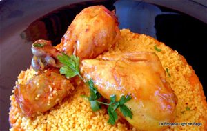 Jamoncitos De Pollo Con Cous-cous Al Ras El Hanout (salsa)
