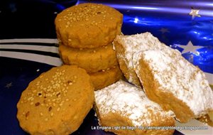 Mantecados De Almendras Y Mantecados De Coco