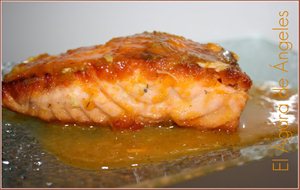 Salmón Con Mermelada De Mandarina 
