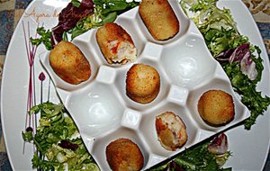 Croquetas De Chorizo Y Jamón
