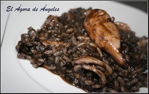 Arroz Negro Con Chipirones
