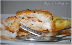 Bacalao Relleno Con Salsa De Sidra
