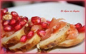 Ensalada De Patata Y Salmón Ahumado Con Vinagreta De Granada
