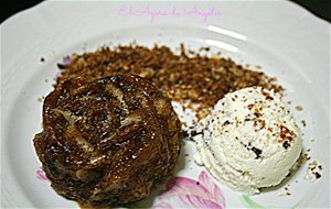Souffle Y Tierra De Avellanas Con Helado De Nata
