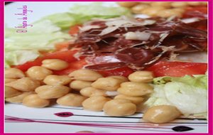 Ensalada De Garbanzos Y Jamón Ibérico
