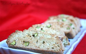 Biscotti De Pistacho Y Naranja
