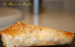 Briouats De Verdura Y Queso De Cabra
