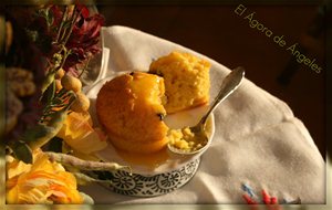 Budin De Mandarina Con Glaseado De Mandarina
