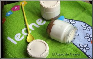 Yogur De Leche Fresca Con Compota De Manzana
