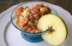 Tartar De Salmón Y Manzana
