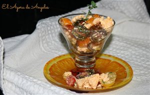 Ensalada De Tomates Cherry Y Queso Aguega&#180;l Pitu Roxu
