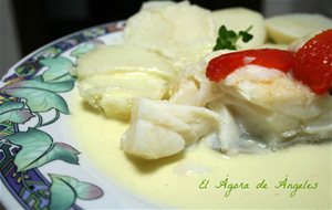 Bacalao Confitado Con Emulsion De Pilpil
