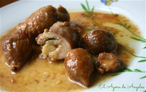 Contramuslos De Pollo Rellenos
