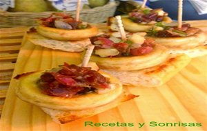 Champiñones Rellenos De Jamón Ibérico Y Dátil
