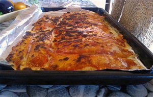 Crepes De Acelgas , Queso Y Nuez
