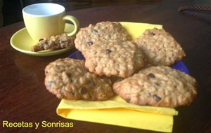 Galletas De Avena Con Chips De Chocolate
