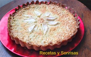 Pastel De Pera Y Almendra
