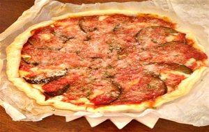 Tarta De Berenjena , Motzarella Y Tomate
