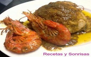 Pollo Con Gambas
