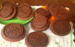 Galletas Doble Chocolate Estilo Petit Ecolier
