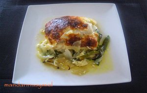 Bacalao Gratinado Con Verduras
