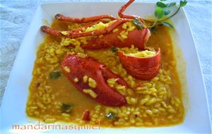 Arroz Caldoso De Bogavante.
