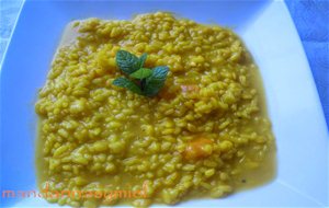 Arroz En Caldo De Zapallo Tacneño, (calabaza). Reto Cooking The Chef.
