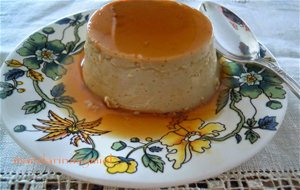 Flan De Café.
