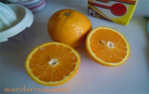 Mousse De Naranja.
