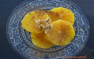 Naranjas Con Miel Y Canela
