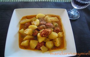 Patatas A La Riojana.
