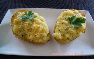 Patatas Con Queso Al Gratén
