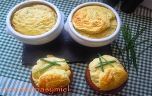 Soufflé De Gruyére Y Tomillo.
