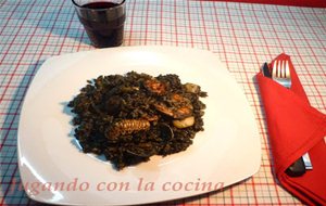 Arroz Negro Con Marisco
