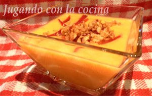 Crema De Calabaza Con Jamón
