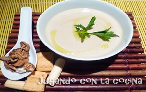 Crema De Setas Vegana Con Leche De Avena (también Receta Thermomix)
