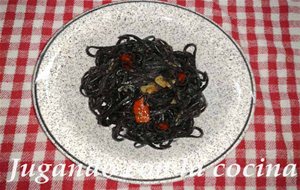 Espagueti Negro Picante  - Nero Di Sepia
