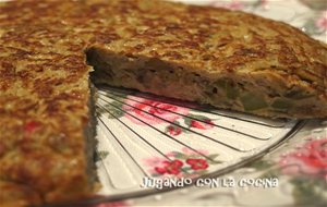 Tortilla De Calabacín Y Berenjena
