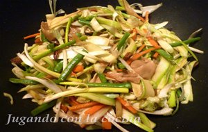 Wok Oriental De Verduras 
