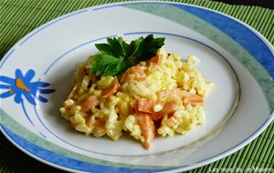 Arroz Con Salmón Ahumado
