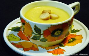 Crema De Calabaza Y Calabacín
