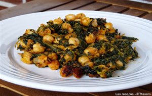 Garbanzos Con Espinacas
