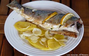 Lubina Al Horno Con Patatas
